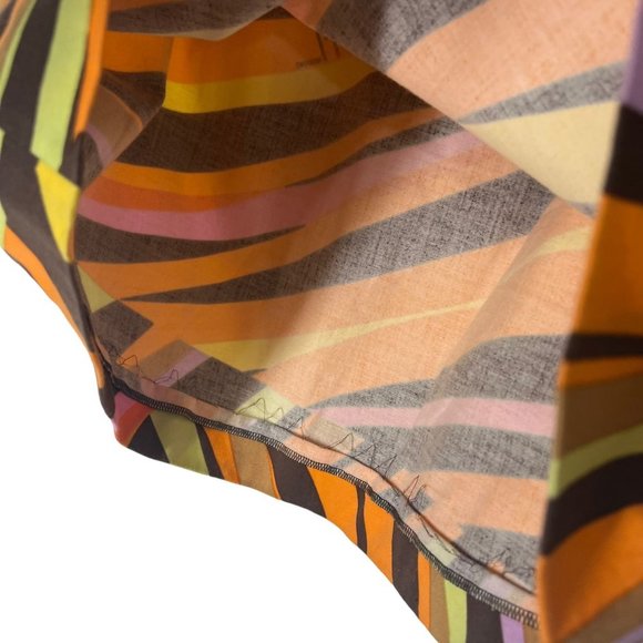 Missoni Multicolor Retro Pattern Mini Skirt 8 - Picture 7 of 11